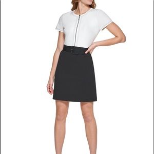 Karl Lagerfeld Paris belted dress